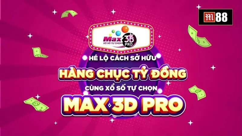 Xổ số 3D Pro có lịch quay thưởng cố định hằng tuần