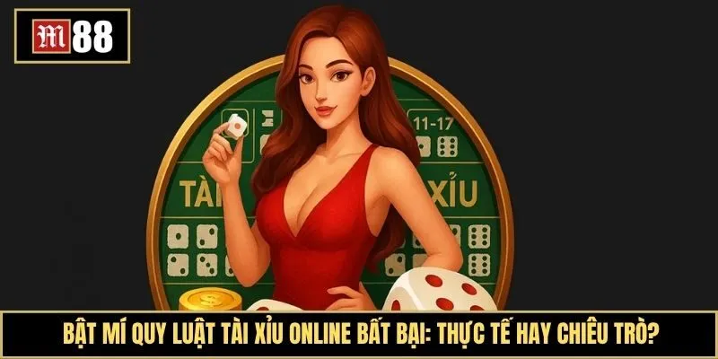 Bật mí quy luật tài xỉu online bất bại: Thực tế hay chiêu trò?
